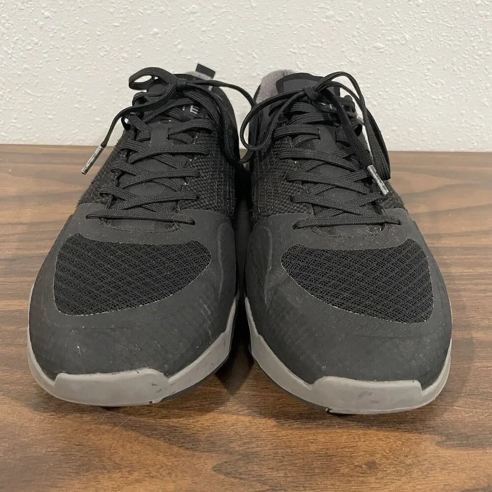 Hylete Circuit Cross Training Shoe Mens 8 Vibram Black Crossfit Athletic Sneaker